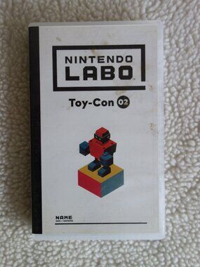 NINTENDO LABO Toy-Con 02 Switch Game Cartridge & Case